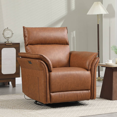 Fauteuil inclinable électrique en similicuir