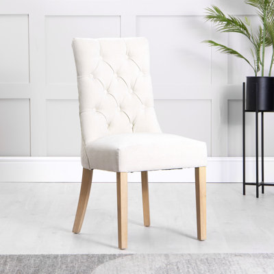 Morcott Curved Button Back Dining Chair
