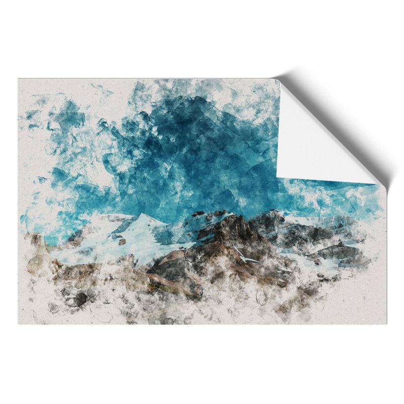 Mountain View Vol.5 - Unframed Graphic Art, 42cm H x 59cm W x 0.1cm D