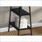 Desks, 48” L Industrial Home Office Computer Desk with Storage Shelves | Black Laminate | Black Metal-836998033-836998031