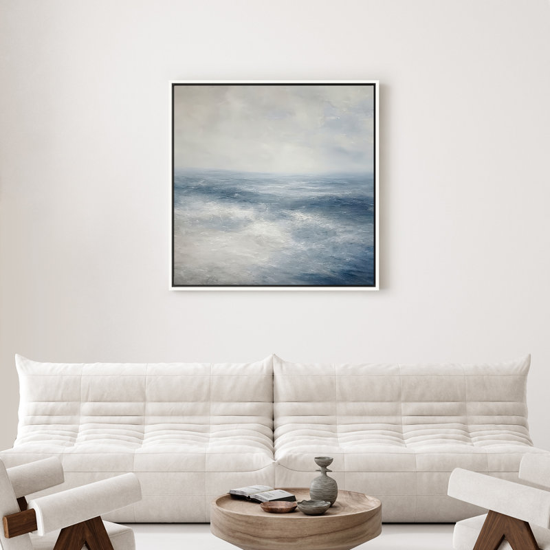 Art mural encadré, rétro, antique et classique pour chambre à coucher - 16 po x 16 po, H 16 po x l 16 po, Blanc