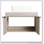 Ensemble de meuble-lavabo mural 30 po avec lavabo en céramique Modern Design