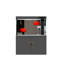 Grand aquarium 31,5 "gris foncé-130038646-130038647