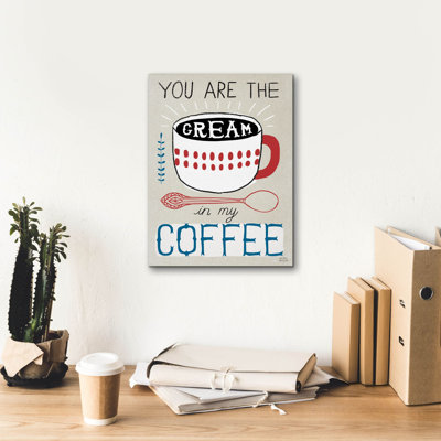 «Cream In Your Coffee» par Michael Mullan, art mural sur toile