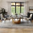 Modern Minimalist Oval Dining Table With Sintered Stone Tabletop, Pedestal Base Dining Table-1411328468-1411328471