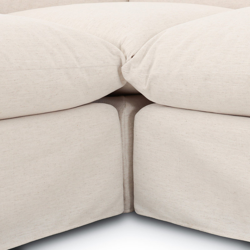 Habitat 3 Pc Sectionals-122, 31.5" H x 122" W x 122" D