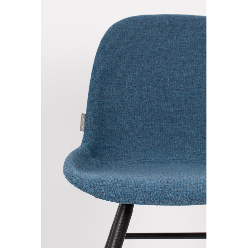 Albert Kuip Upholstered Dining Chair, Blue
