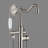 Classical Single-Handle Freestanding Bathtub Faucet With Hand Shower In-111704726