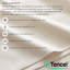 Ensemble de draps en coton Tencel-136061213-136061214