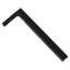 Mirror Black L-Shaped Mounting Bracket-1470607727