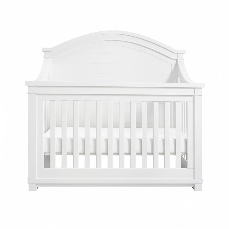 Rowan Convertible Crib, White
