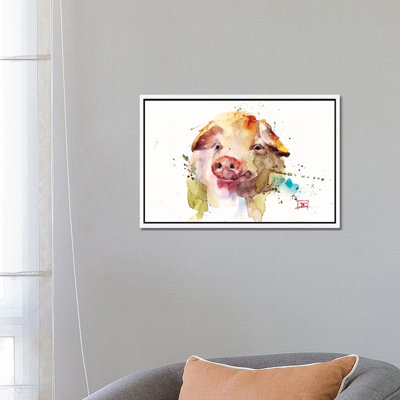 Oink by Dean Crouser - Painting on Canvas