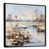 Black Floater Framed