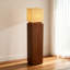 Lampe sur pied de style Mid-Century avec structure en quincaillerie et abat-jour en papier de riz-896023988