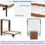 Lit escamotable avec bureau pliable Murphy-1377597268
