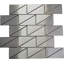 2" x 4" Metal Brick Joint Mosaic Wall Tile