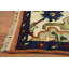 Tapis transitionnel en laine Oushak