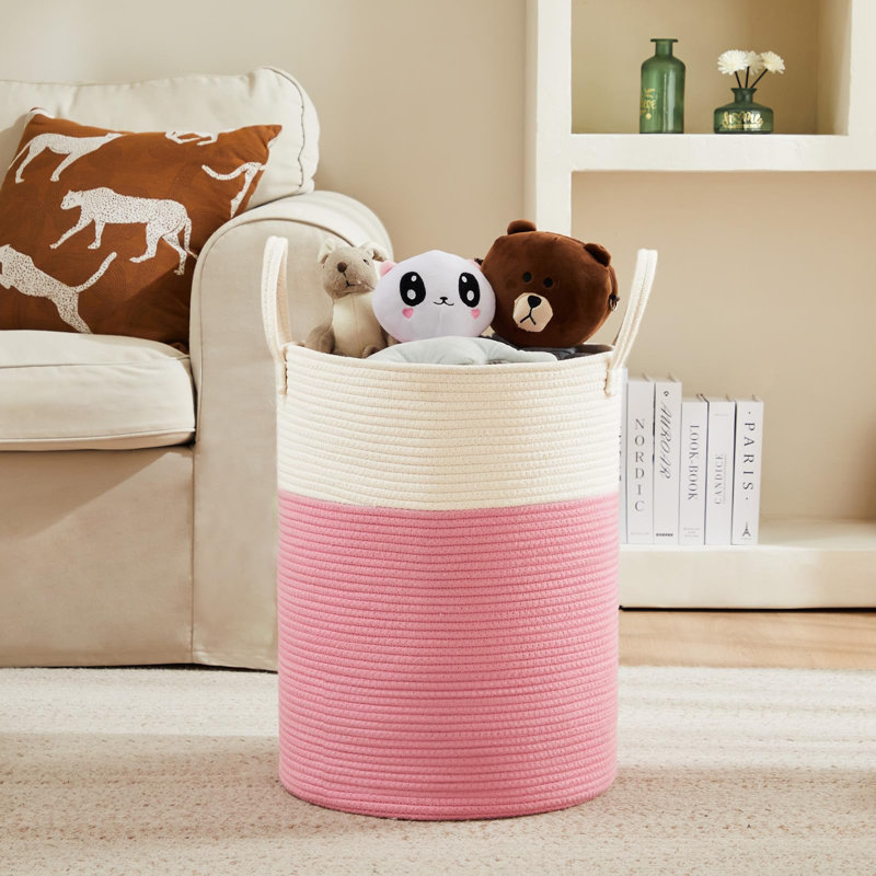 Dovecove Box, 20" H x 15" W x 15" D, Pink/White