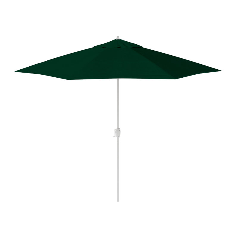 Parasol de marché 86,3 po Kenne, Toile Sunbrella® vert forêt, l 108 po x P 108 po