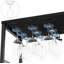Cabinet/Enclosed Storage Wine Bottle & Glass Rack-1501764516
