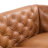 Peale 89'' Full-Grain Genuine Italian Leather Sofa-506782067