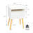 2-Piece Modern Bedside Table