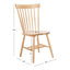 Chaise d'appoint en tissu Parker