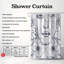 Rideaux de douche 1 pièce Floral-1239912183