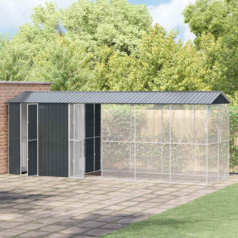 247cm Steel Floor Bird Cage