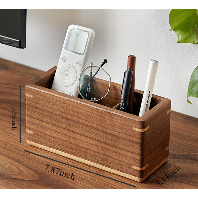 Station de charge en bois massif Lyanni, Brun