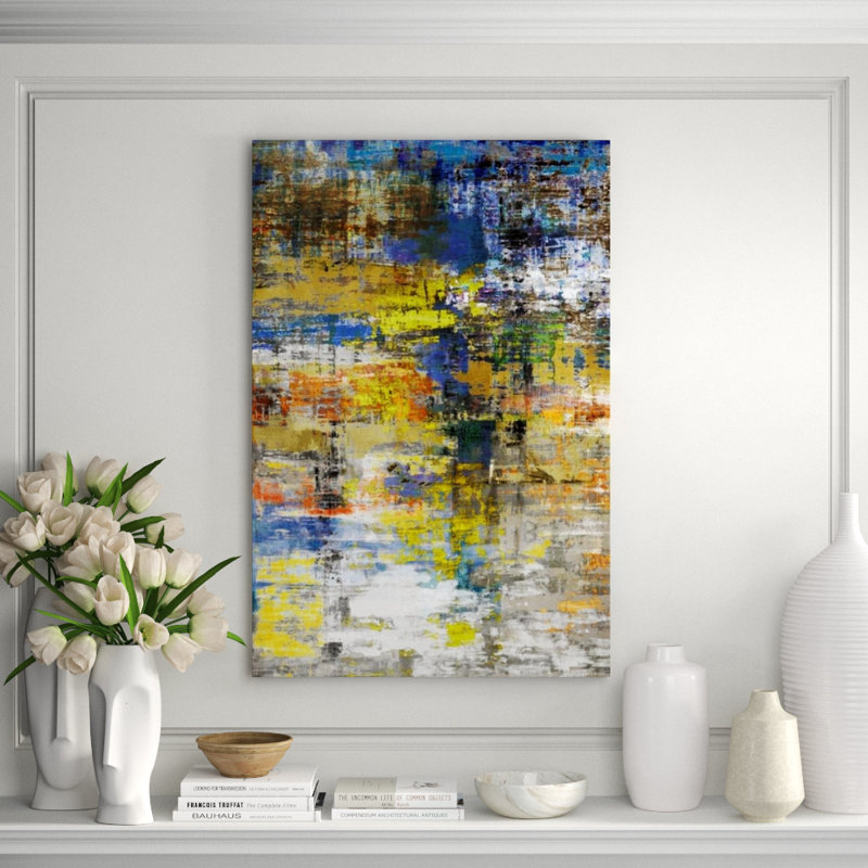 Natural Friction Print, 45" H x 30" W, Knife Gel