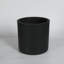 Large Black Planters Set Of 2, Magnesium Oxide Modern Rustic Home Patio