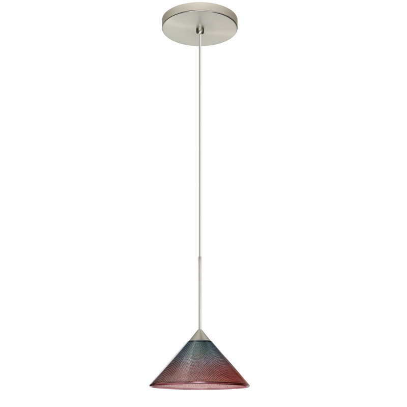 Rodrigues 1 - Light Single Pendant, LED, Satin Nickel, Bi-Color