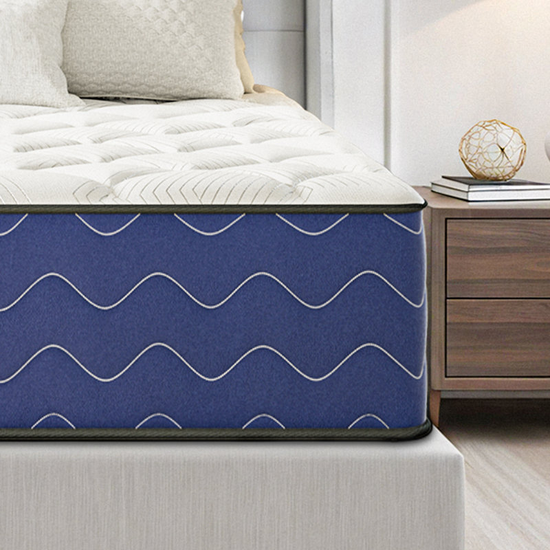 8"/10"/12" Medium Hybrid Mattress With Memory Foam, 12", King