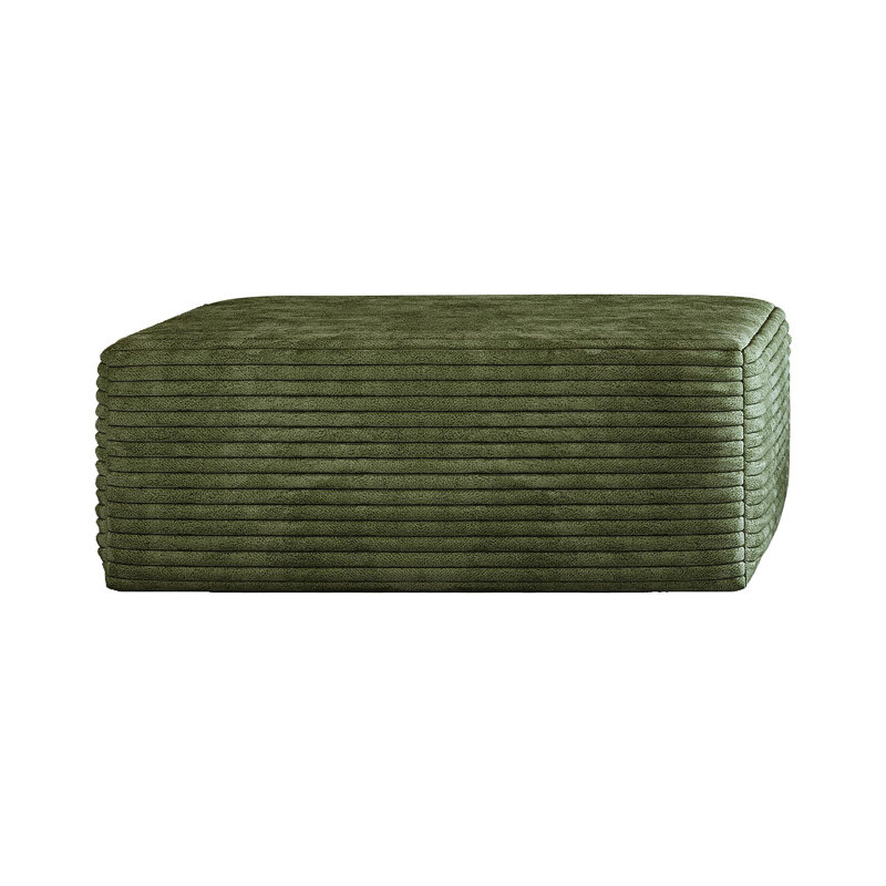 Y119-OTTOMAN-GREEN Repose-pieds vert, Vert