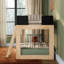 Lit superposé simple en bois massif Ambur-381182145