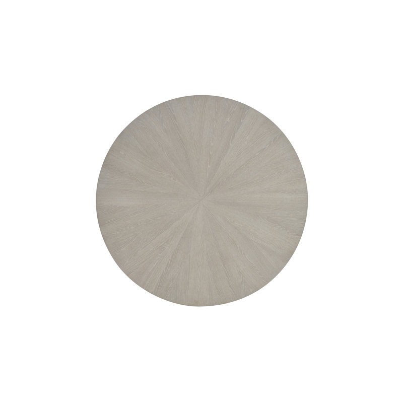 Avaline Carmen Round Dining Table, White Oak