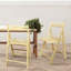 Donnis Wood Stackable Folding Chair Folding Chair Set-663235251