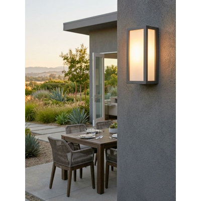 Warwick 25cm H Outdoor Flush Mount