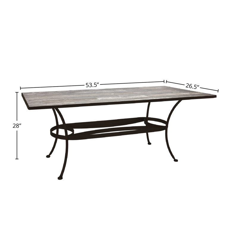 Outdoor Rectangle Dining Table, Copper Creek, Urban Shift