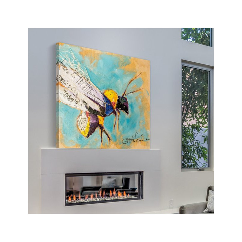 Elizabeth St. Hilaire - Wrapped Canvas Painting, 101cm H x 101cm W x 3.81cm D