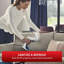 T-Fal Dt7050 Access Steam Minute Travel, défroisseur à vapeur polyvalent, fer à repasser, rafraîchir, désinfecter les vêtements, housses de canapé, rideaux, bleu / blanc