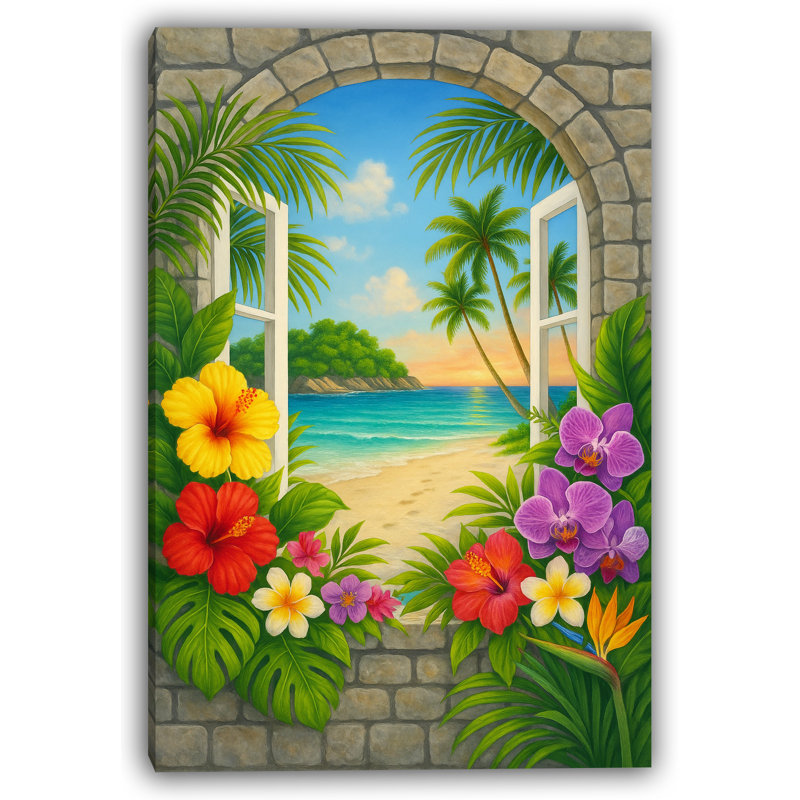 Art floral, brise marine