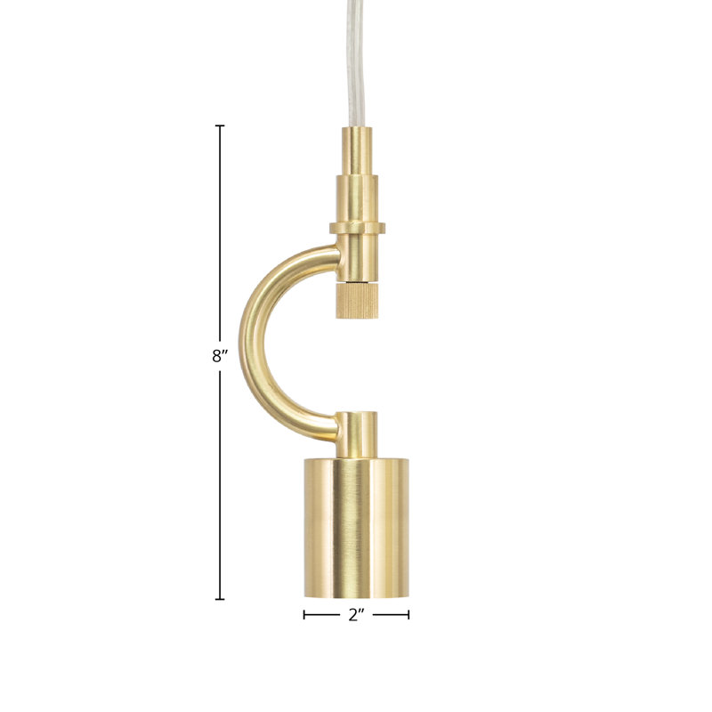 Black Pendant Kit, Gold
