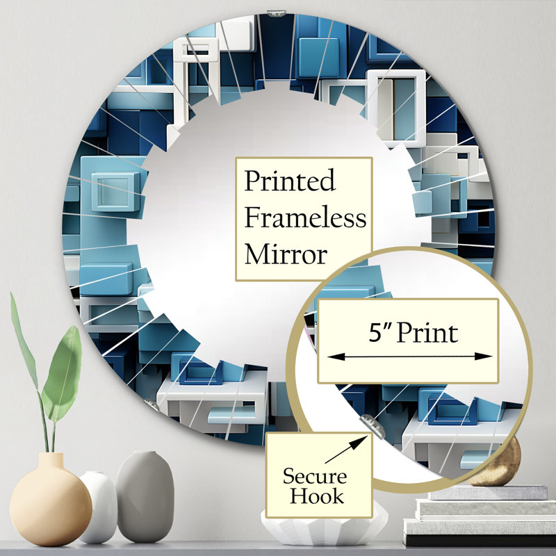Miroir mural Snead, 24 po x 24 po