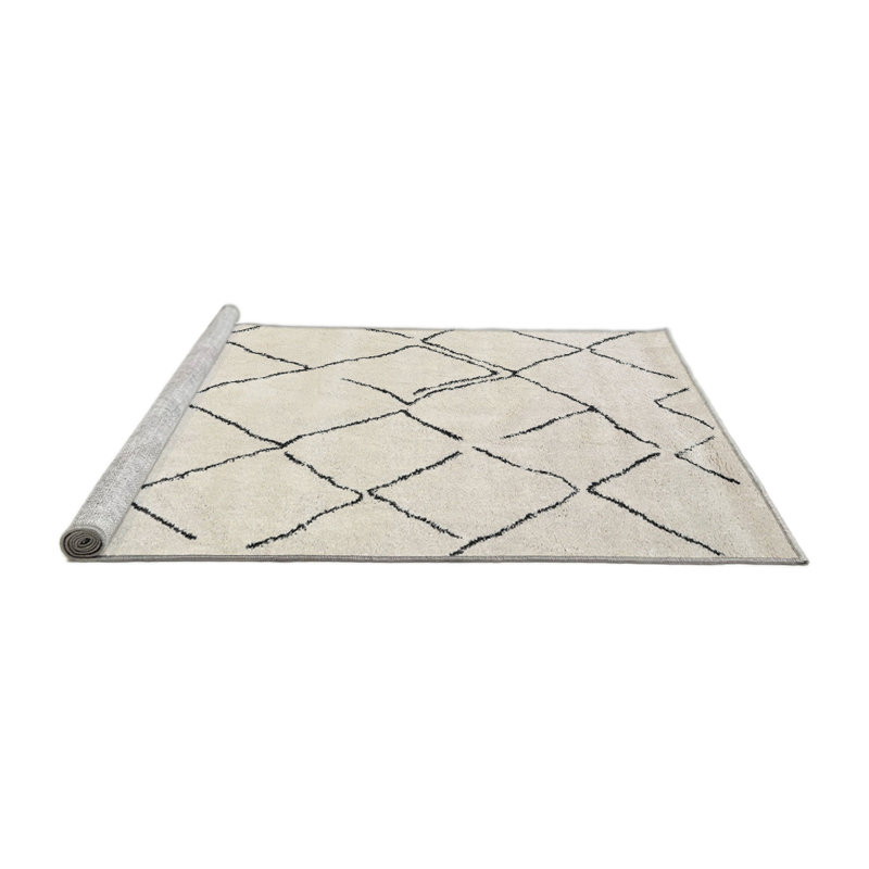 Amancia Geometric Indoor Rug, Round 5'