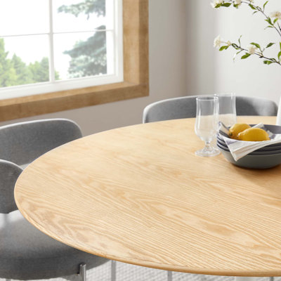 Lippa Round Artificial Marble Dining Table