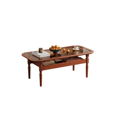 Table basse légère de style minimaliste luxueux
