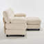 Canapé modulaire à assise profonde, canapé en forme de L moderne pour la maison