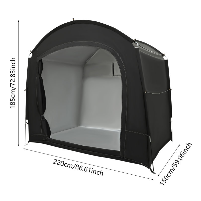 Tente de rangement pour vélo d'extérieur